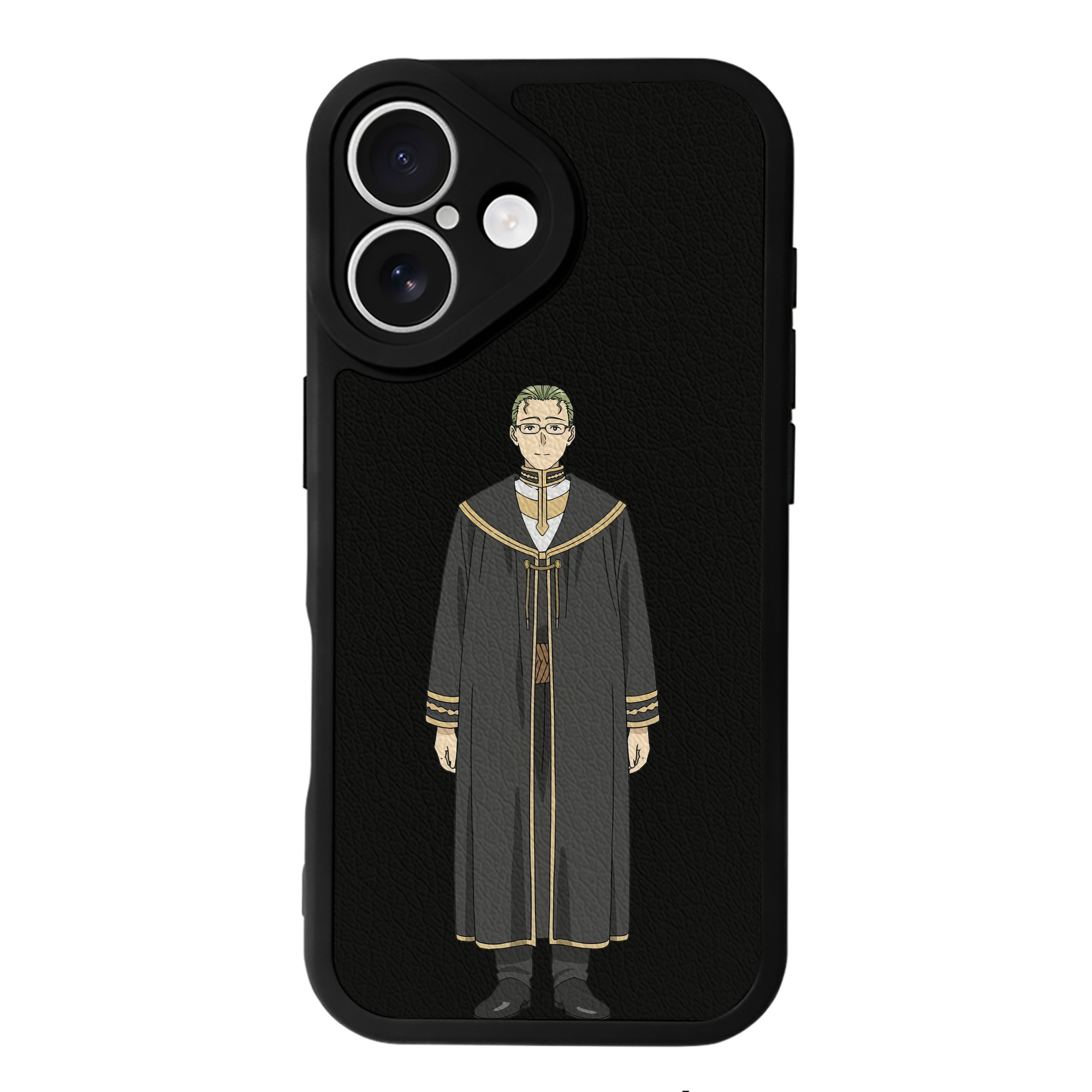 （画像用） 葬送のフリーレン Frieren 【iPhone 16シリーズ対応】シリコンスマホケース（レザー調） 材質：シリコン